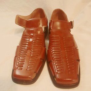 Stacy Adams • Fisherman Leather Sandals Shoes • Brown 23980 • Men’s Sz 13M